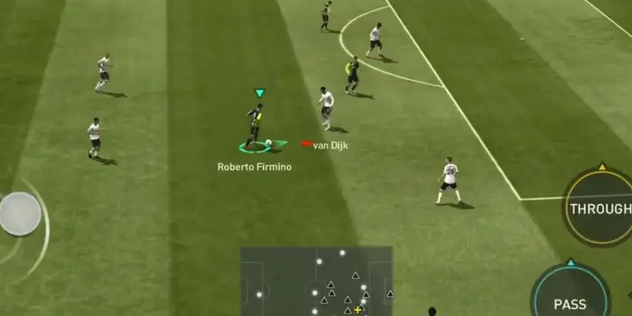 Gameplay of fifa APK