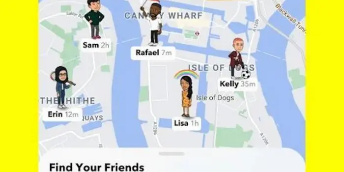 Snapchat location