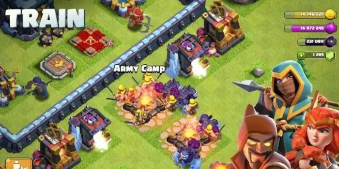 Clash of clans mod version apk