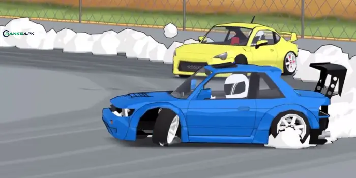 Car drifting in FR legends game