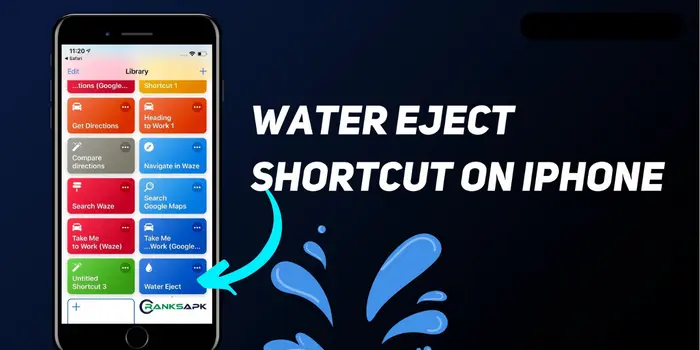 Water Eject iPhone Shortcut