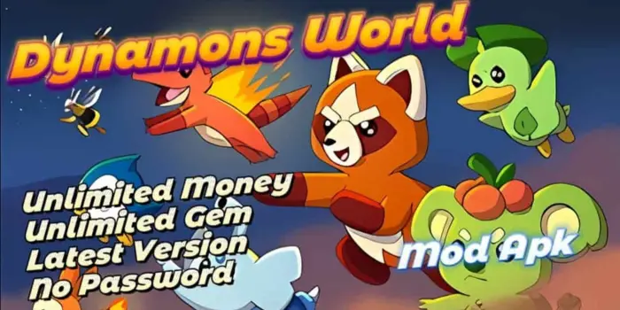 dynamons mod menu